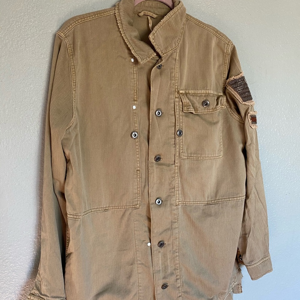 Free people light weight over coat